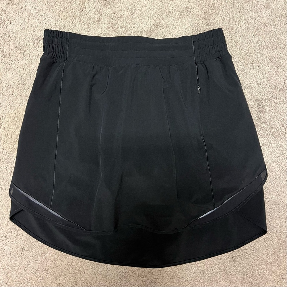 Lululemon Hotty Hot High Rise Skirt * Long - Size 10 in Black